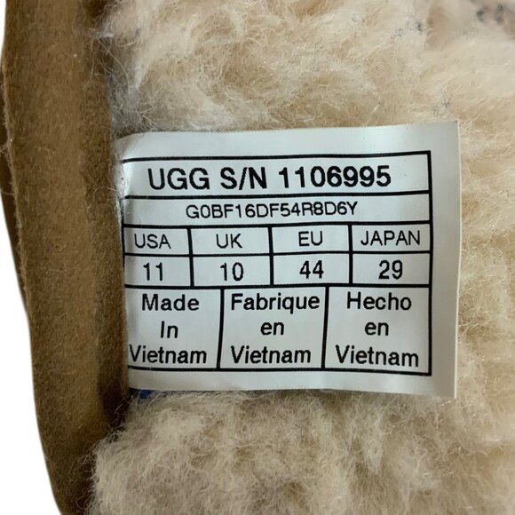 UGG Neumel Flex Mens Chestnut Suede Ankle Boots Size 11 With Shearling Lining main image 7
